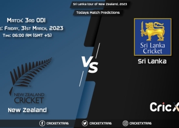 Sri Lanka tour of New Zealand, 2023, NZ vs SL Match 3rd ODI Prediction, Fantasy Cricket Tips, Pitch Report and Injury Update
