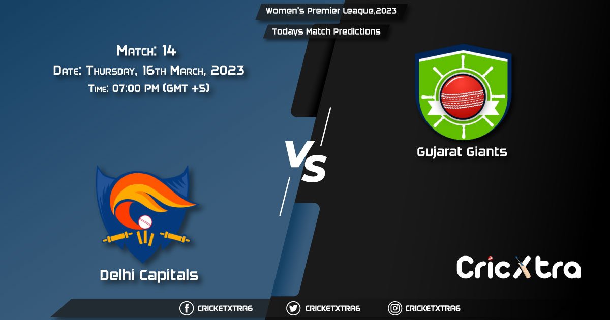 Women's Premier League, 2023, DC vs GG 14th Match Prediction, Fantasy Cricket Tips, Pitch Report and Injury Update