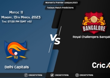 Women's Premier League, 2023, DC vs RCB 11th Match Prediction, Fantasy Cricket Tips, Pitch Report and Injury Update
