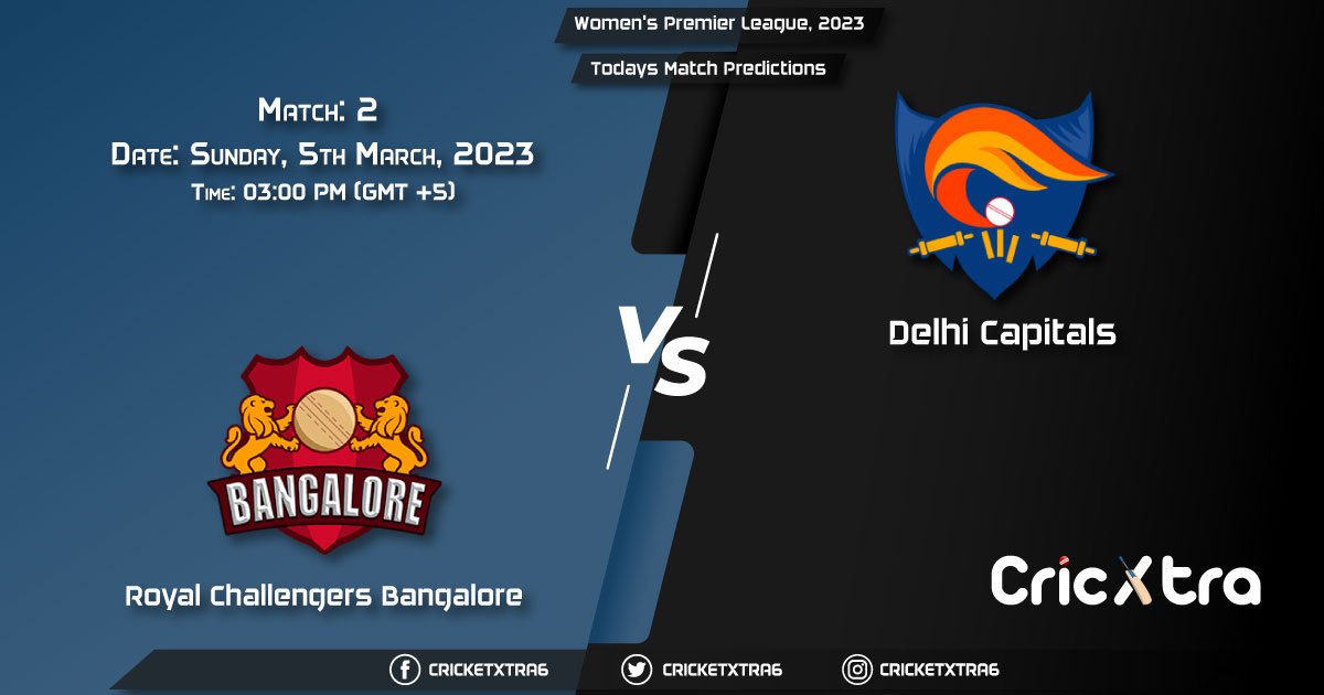 Women's Premier League, 2023, RCB vs DC 2nd Match Prediction, Fantasy Cricket Tips, Pitch Report and Injury Update