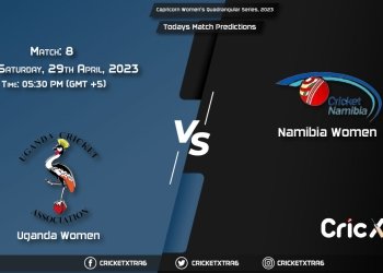 Capricorn Women's Quadrangular Series, 2023, UGA-W vs NAM-W 8th Match Prediction, Fantasy Cricket Tips, Pitch Report and Injury Update