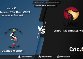 Capricorn Women's Quadrangular Series, 2023, UGA-W vs UAE-W 2nd Match Prediction, Fantasy Cricket Tips, Pitch Report and Injury Update