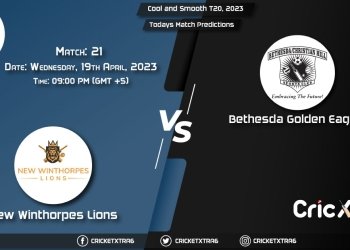 Cool and Smooth T20, 2023, NWL vs BGE 21st Match Prediction, Fantasy Cricket Tips, Pitch Report and Injury Update