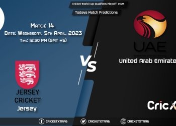 Cricket World Cup Qualifiers Playoff, 2023, JSY vs UAE 14th Match Prediction, Fantasy Cricket Tips, Pitch Report and Injury Update