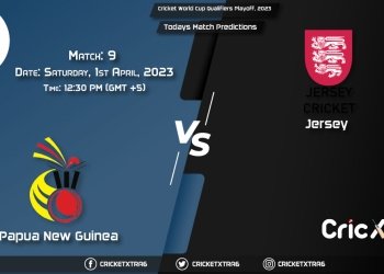 Cricket World Cup Qualifiers Playoff, 2023, PNG vs JSY 9th Match Prediction, Fantasy Cricket Tips, Pitch Report and Injury Update