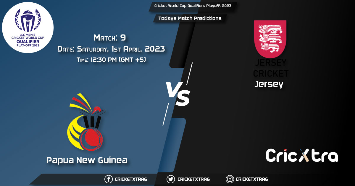 Cricket World Cup Qualifiers Playoff, 2023, PNG vs JSY 9th Match Prediction, Fantasy Cricket Tips, Pitch Report and Injury Update
