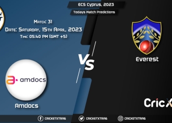 ECS Cyprus, 2023, AMD vs EVE 31st Match Prediction, Fantasy Cricket Tips, Pitch Report and Injury Update