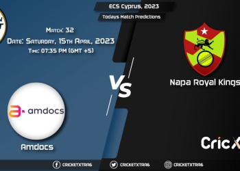 ECS Cyprus, 2023, AMD vs NRK 32nd Match Prediction, Fantasy Cricket Tips, Pitch Report and Injury Update