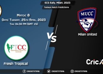 ECS Italy, Milan, 2023, FT vs MU 8th Match Prediction, Fantasy Cricket Tips, Pitch Report and Injury Update