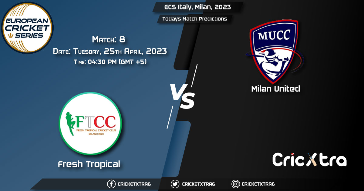 ECS Italy, Milan, 2023, FT vs MU 8th Match Prediction, Fantasy Cricket Tips, Pitch Report and Injury Update