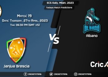 ECS Italy, Milan, 2023, JAB vs ALB 19th Match Prediction, Fantasy Cricket Tips, Pitch Report and Injury Update