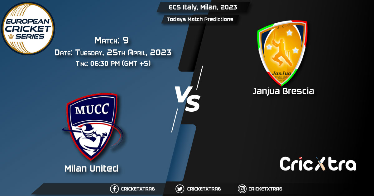 ECS Italy, Milan, 2023, MU vs JAB 9th Match Prediction, Fantasy Cricket Tips, Pitch Report and Injury Update