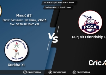 ECS Portugal, Santarem, 2023, GOR vs FRD 27th Match Prediction, Fantasy Cricket Tips, Pitch Report and Injury Update