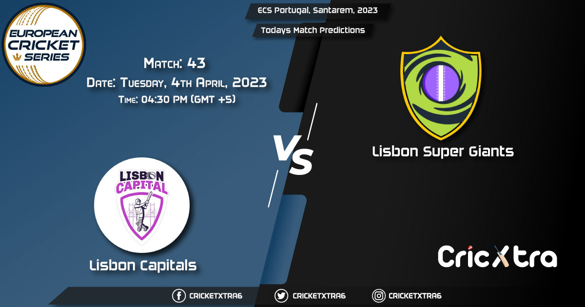 ECS Portugal, Santarem, 2023, LCA vs LSG 43rd Match Prediction, Fantasy Cricket Tips, Pitch Report and Injury Update