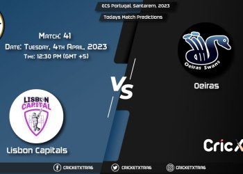 ECS Portugal, Santarem, 2023, LCA vs OEI 41st Match Prediction, Fantasy Cricket Tips, Pitch Report and Injury Update