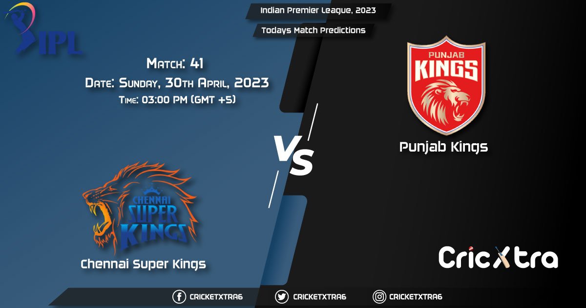 Indian Premier League, 2023, CSK vs PBKS 41st Match Prediction, Fantasy Cricket Tips, Pitch Report and Injury Update