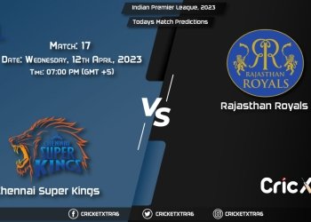 Indian Premier League, 2023, CSK vs RR 17th Match Prediction, Fantasy Cricket Tips, Pitch Report and Injury Update