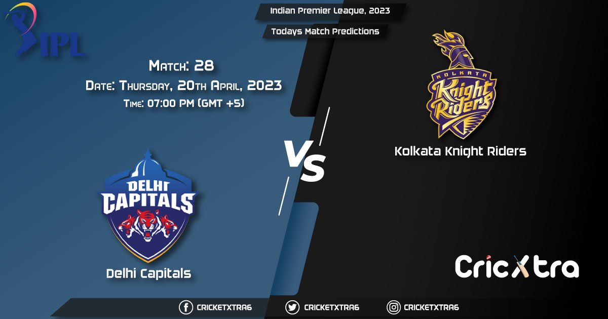 Indian Premier League, 2023, DC vs KKR 28th Match Prediction, Fantasy Cricket Tips, Pitch Report and Injury Update