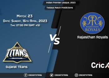 Indian Premier League, 2023, GT vs RR 23rd Match Prediction, Fantasy Cricket Tips, Pitch Report and Injury Update