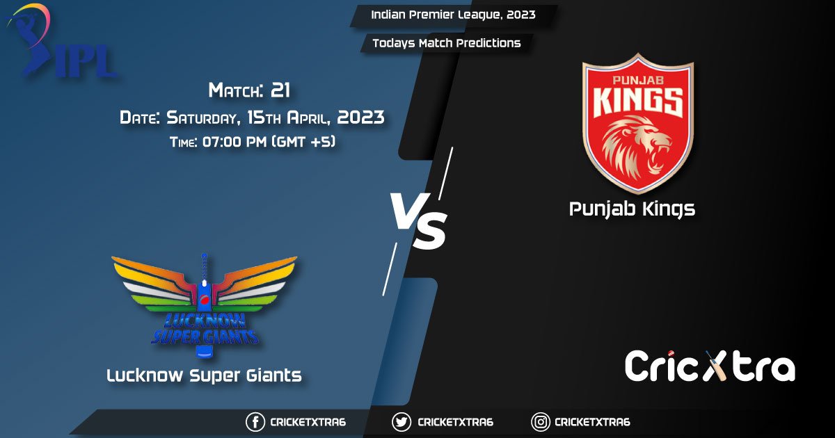 Indian Premier League, 2023, LSG vs PBKS 21st Match Prediction, Fantasy Cricket Tips, Pitch Report and Injury Update
