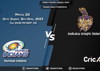 Indian Premier League, 2023, MI vs KKR 22nd Match Prediction, Fantasy Cricket Tips, Pitch Report and Injury Update