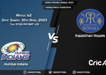 Indian Premier League, 2023, MI vs RR 42nd Match Prediction, Fantasy Cricket Tips, Pitch Report and Injury Update