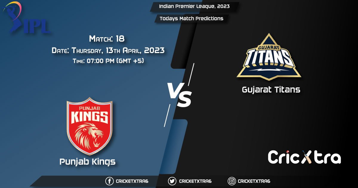 Indian Premier League, 2023, PBKS vs GT 18th Match Prediction, Fantasy Cricket Tips, Pitch Report and Injury Update