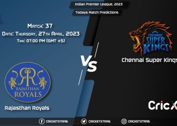 Indian Premier League, 2023, RR vs CSK 37th Match Prediction, Fantasy Cricket Tips, Pitch Report and Injury Update