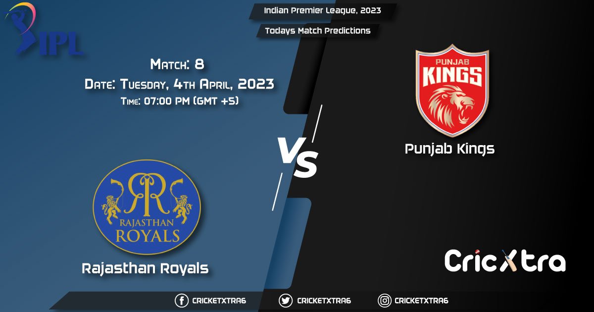 Indian Premier League, 2023, RR vs PBKS 8th Match Prediction, Fantasy Cricket Tips, Pitch Report and Injury Update