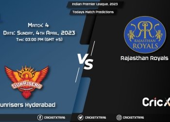 Indian Premier League, 2023, SRH vs RR 4thMatch Prediction, Fantasy Cricket Tips, Pitch Report and Injury Update
