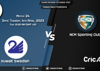 Kuwait Ramadan T10 League, 2023, KS vs NSC 24th Match Prediction, Fantasy Cricket Tips, Pitch Report and Injury Update
