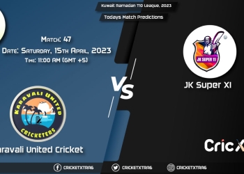Kuwait Ramadan T10 League, 2023, KUCC vs JSX 47th Match Prediction, Fantasy Cricket Tips, Pitch Report and Injury Update