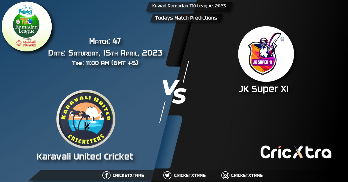 Kuwait Ramadan T10 League, 2023, KUCC vs JSX 47th Match Prediction, Fantasy Cricket Tips, Pitch Report and Injury Update
