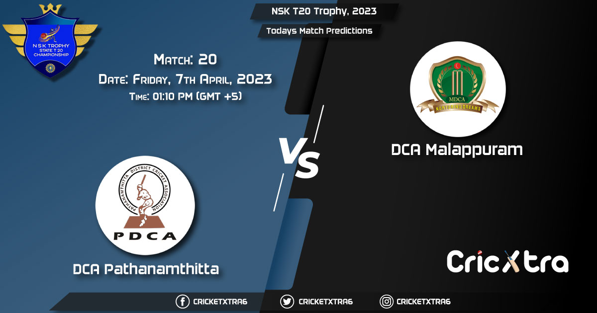 NSK T20 Trophy, 2023, PTH vs MAP 20th Match Prediction, Fantasy Cricket Tips, Pitch Report and Injury Update