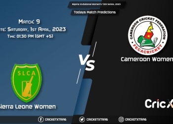 Nigeria Invitational Women's T20I Series, 2023, SRL-W vs CMR-W 9th Match Prediction, Fantasy Cricket Tips, Pitch Report and Injury Update