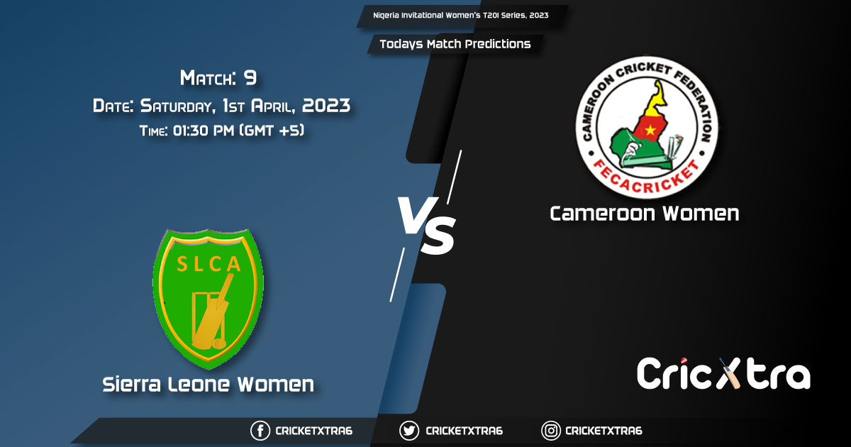 Nigeria Invitational Women's T20I Series, 2023, SRL-W vs CMR-W 9th Match Prediction, Fantasy Cricket Tips, Pitch Report and Injury Update