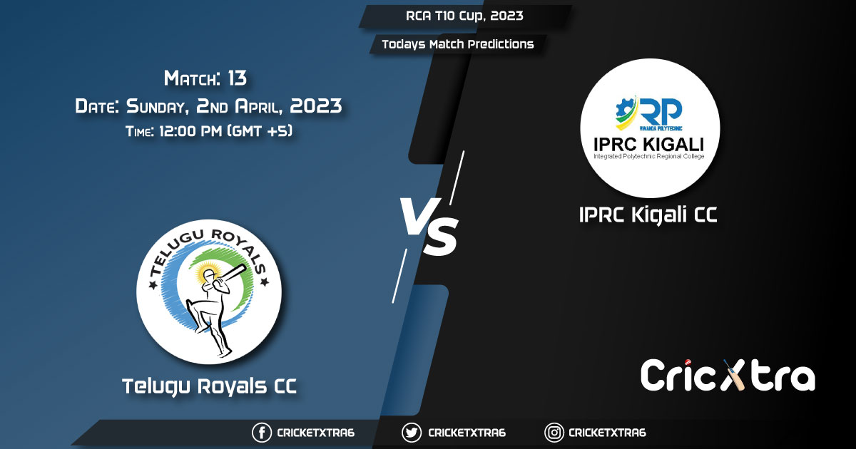 RCA T10 Cup, 2023, TR vs IPR 13th Match Prediction, Fantasy Cricket Tips, Pitch Report and Injury Update