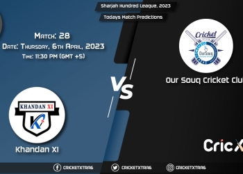 Sharjah Ramadan T10 League, 2023, KHE vs OSC 28th Match Prediction, Fantasy Cricket Tips, Pitch Report and Injury Update