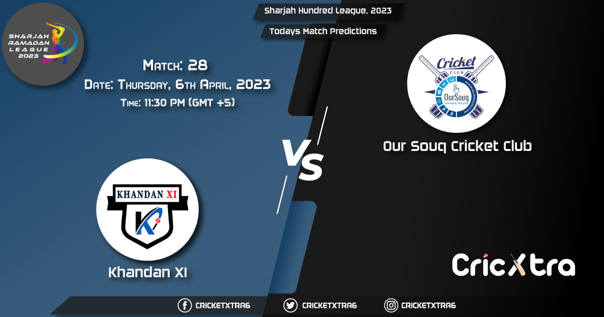 Sharjah Ramadan T10 League, 2023, KHE vs OSC 28th Match Prediction, Fantasy Cricket Tips, Pitch Report and Injury Update