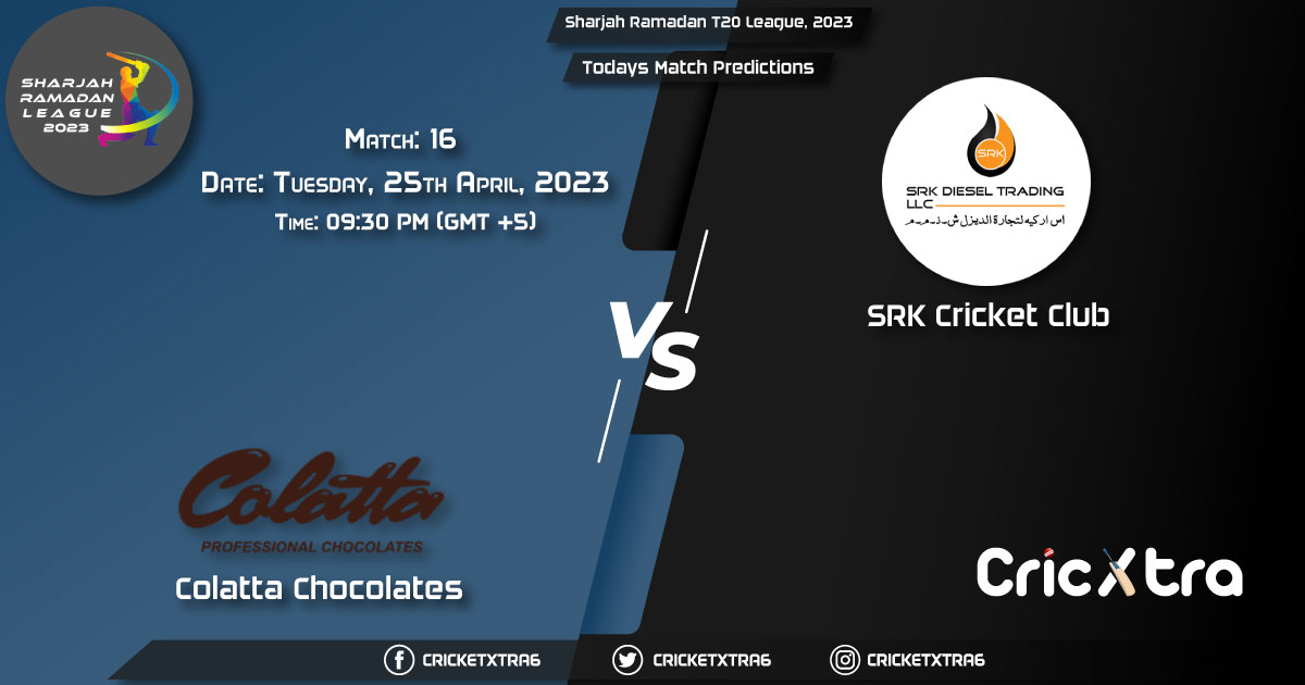 Sharjah Ramadan T20 League, 2023, COL vs SCC 16th Match Prediction, Fantasy Cricket Tips, Pitch Report and Injury Update