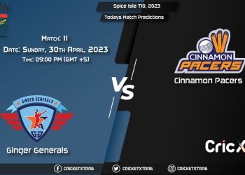 Spice Isle T10, 2023, GG vs CP 11th Match Prediction, Fantasy Cricket Tips, Pitch Report and Injury Update