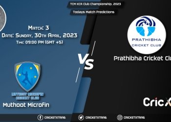 TCM KCA Club Championship, 2023, MCC vs PRC 3rd Match Prediction, Fantasy Cricket Tips, Pitch Report and Injury Update