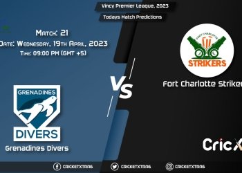 Vincy Premier League, 2023, GRD vs FCS 21st Match Prediction, Fantasy Cricket Tips, Pitch Report and Injury Update