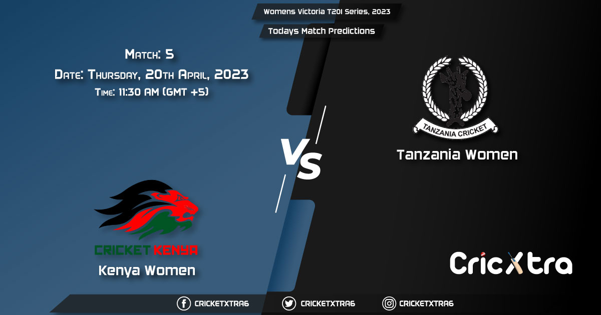 Womens Victoria T20I Series, 2023, KEN-W vs TAN-W 5th Match Prediction, Fantasy Cricket Tips, Pitch Report and Injury Update