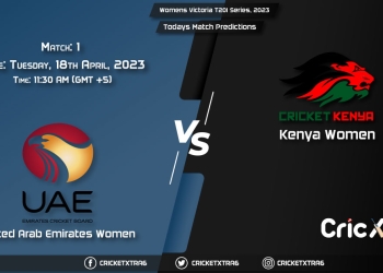 Womens Victoria T20I Series, 2023, UAE-W vs KEN-W 1st Match Prediction, Fantasy Cricket Tips, Pitch Report and Injury Update