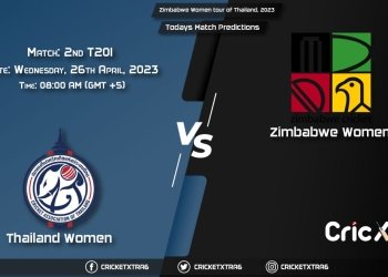 Zimbabwe Women tour of Thailand, 2023, TL-W vs ZIM-W 2nd T20I Match Prediction, Fantasy Cricket Tips, Pitch Report and Injury Update