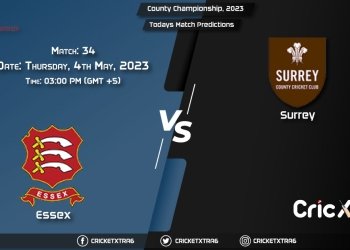 County Championship, 2023, ESS vs SUR 34th Match Prediction, Fantasy Cricket Tips, Pitch Report and Injury Update