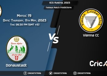 ECS Austria, 2023, ACT vs VCC 19th Match Prediction, Fantasy Cricket Tips, Pitch Report and Injury Update