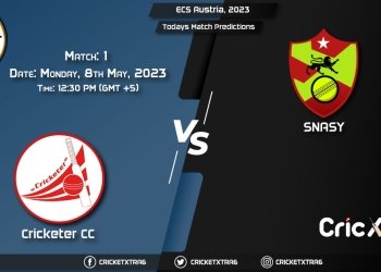 ECS Austria, 2023, CCC vs SNA 1st Match Prediction, Fantasy Cricket Tips, Pitch Report and Injury Update