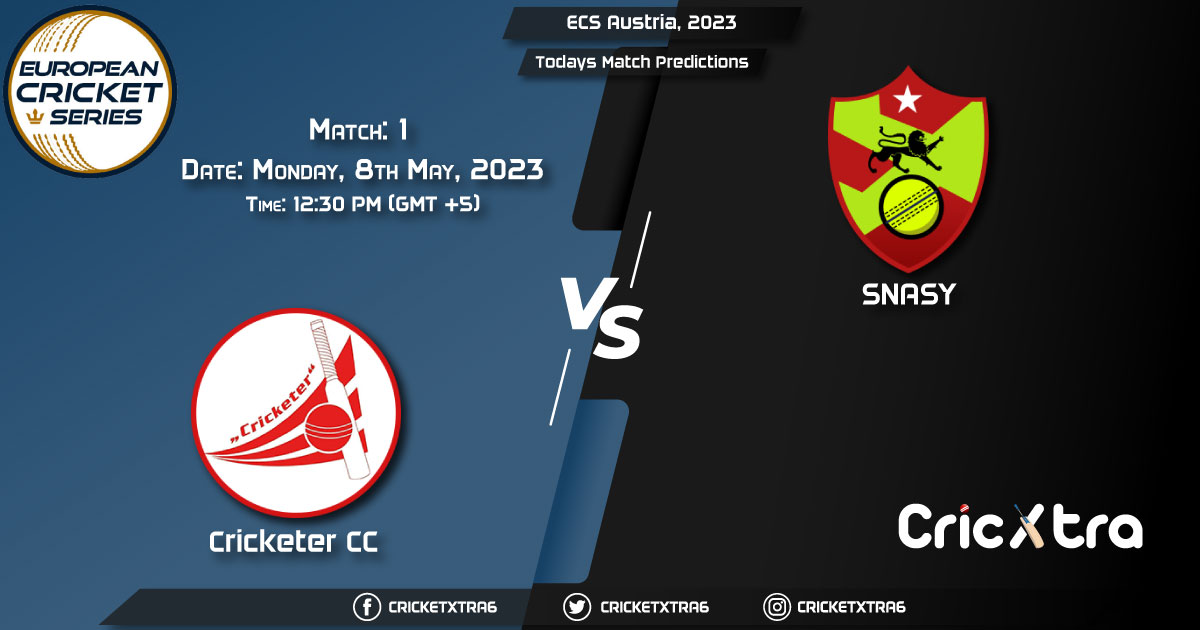 ECS Austria, 2023, CCC vs SNA 1st Match Prediction, Fantasy Cricket Tips, Pitch Report and Injury Update
